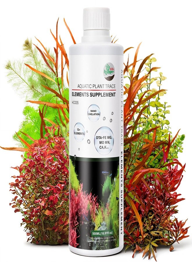 Hygger CO2 HC035 All-in-One Liquid Aquarium Plant Fertilizer - with Essential Micro & Macro Nutrients for Freshwater Planted Tanks, 150ml/500ml/1000ml (150mL) - Image 1
